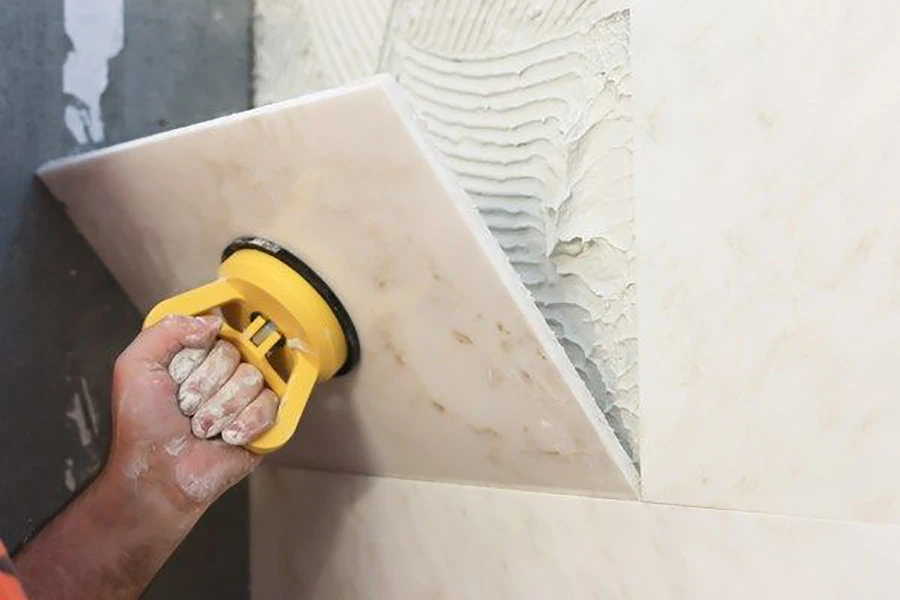 Marble Wall Installation Marble Wall Installation