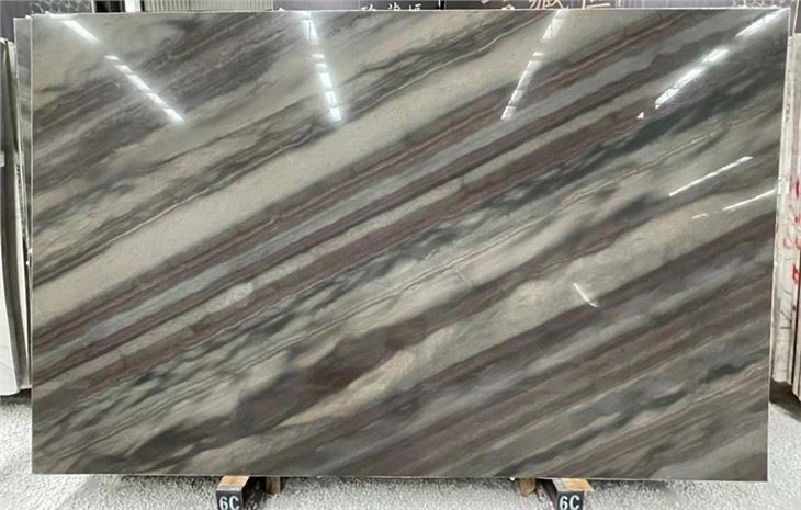 Elegant Brown Granite Slab Polished