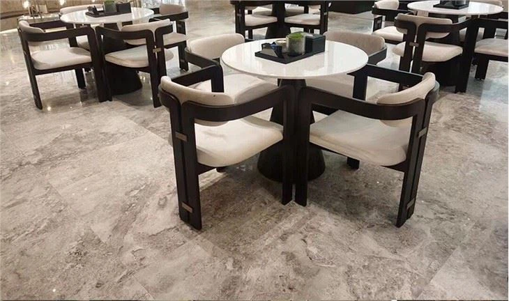 Smoky Grey Marble Floor Tile
