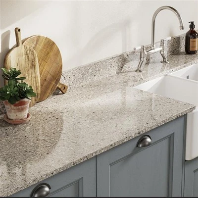 Alpina Putih Kuarza Countertop