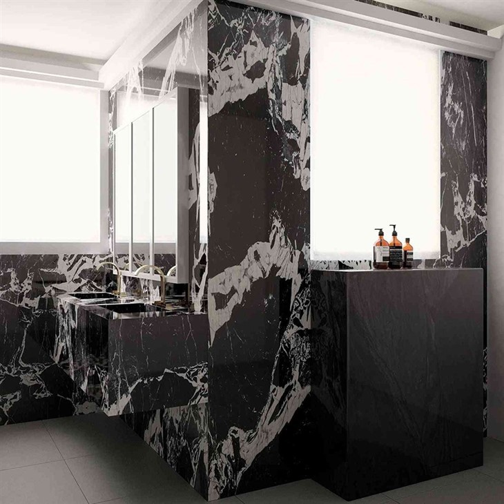 Grand Antique Marble Bathroom